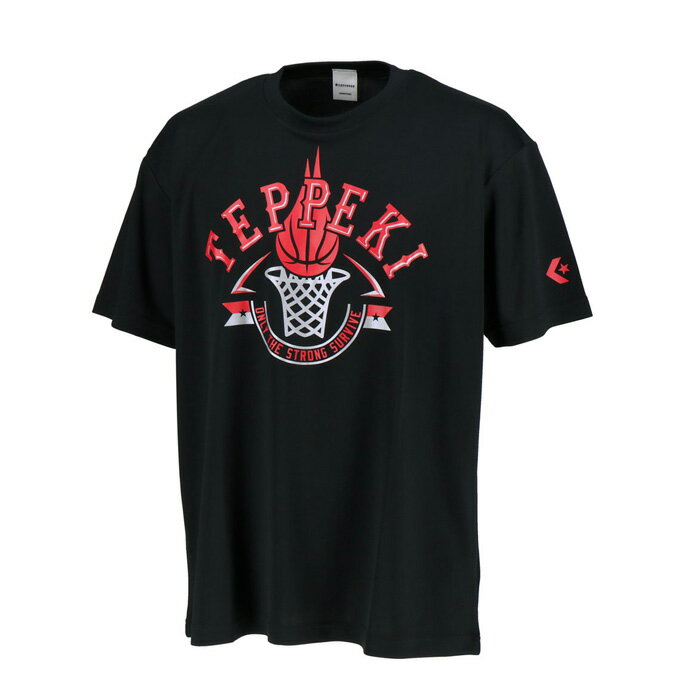 【特別価格】converse/コンバース バスケットボール トップス [cbs291327-1900 メンズプリントTシャツ] Tシャツ 【ネコポス対応】