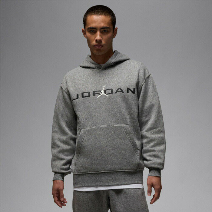 JORDAN/ジョーダン バスケットボール トップス [hq4643-091 ESSエアストレッチフリースL/Sフーディー] ジョーダン_JORDAN_パーカー_フーディ 【ネコポス不可】