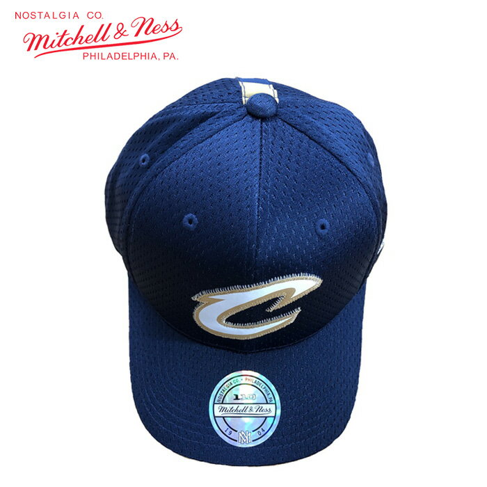 mitchell&ness/ミッチェルアンドネス バスケットボール 帽子[290clecav_nvyos NBAキャップ] 帽子_NBA_CLEVELAND_CAVALIERS_クリーブランドキャバリアーズ/2019FW 【ネコポス不可】