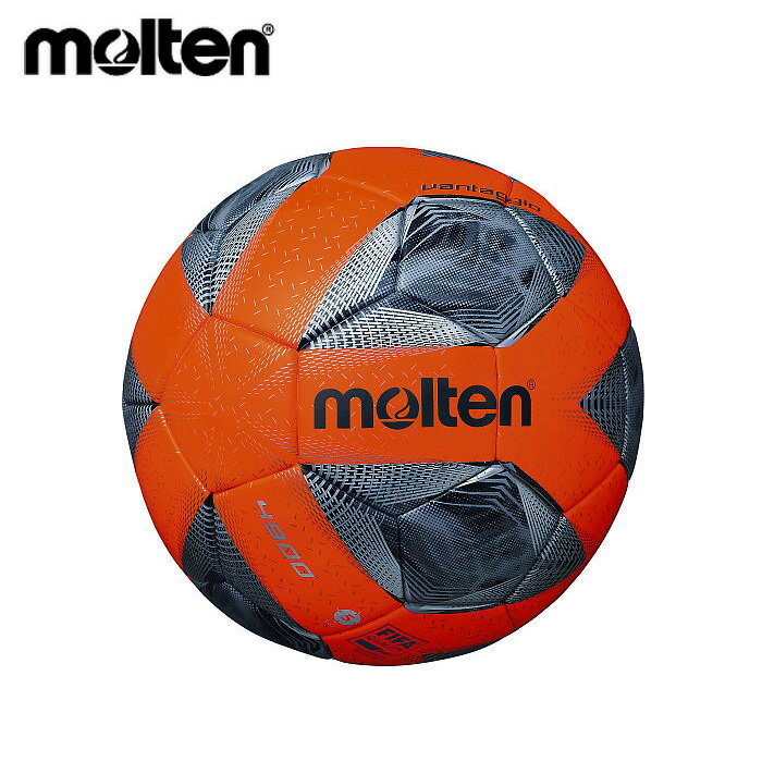 molten/モルテン サッカー ボール [f5a4900-o ヴァンタッジオ4900芝用] サッカーボール/5号球_国際公認球　全国社会人サッカー大会・全国中学校体育大会・全日本O-40大会・唯一の公式試合球【ネコポス不可能】