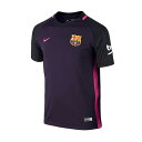 NIKE/ナイキ サッカー キッズ/ジュニア 777027 YTH_FCバルセロナ_DRI-FIT_S/S_アウェイ_スタジアムジャージ レプリカ_FCB_バルサ/2016FW 【ネコポス対応】