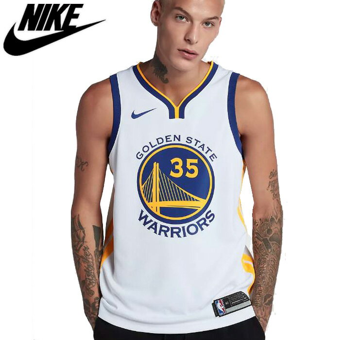 NIKE/ナイキ バスケットボール レプリカユニフォーム [864417-101 NBA_GSW_SWGMN_HOME_ジャージ] スウィングマンジャージ_ケビン・デュラント_ゴールデン・ステイト・ウォリアーズ/ 【ネコポス不可】