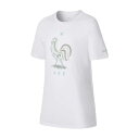 NIKE/ナイキ サッカー トップス 908346-100 FFF_Y_EVERG_CREST_S/S_Tシャツ 子供サイズ_半袖Tシャツ_フランス代表/2018SS 【ネコポス対応】