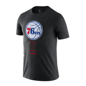 NIKE/ナイキ バスケットボール トップス [ck7981-010 PHI_CTSロゴS/S_Tシャツ] Tシャツ_NBA_半袖シャツ_セブンティシクサーズ 【ネコポス対応】