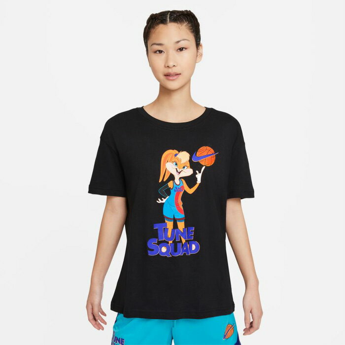 NIKE/ナイキ バスケットボール トップス ［dh3838-010 ウイメンズスペースジャムTシャツ Tシャツ_半袖_レディース_ウーマン/2021FW 【ネコポス対応】