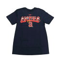 NIKE/iCL 싅 gbvX [n199-44b-aag-0m0 CooperstownRewindArchShortSleeveCottonT-Shirt] LOSANGELESANGELS_T[XG[X_MLB_W[[O ylR|XΉz