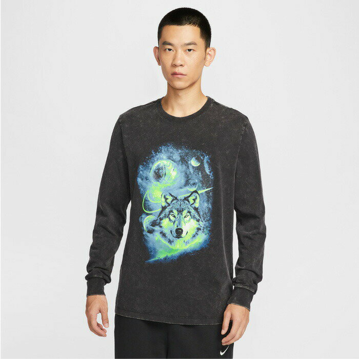 NIKE/ナイキ バスケットボール トップス [hv1763-010 フォト L/S Tシャツ] Tシャツ_ロングTシャツ_ロンT_長袖_部活_練習着/2025FW【ネコポス不可】