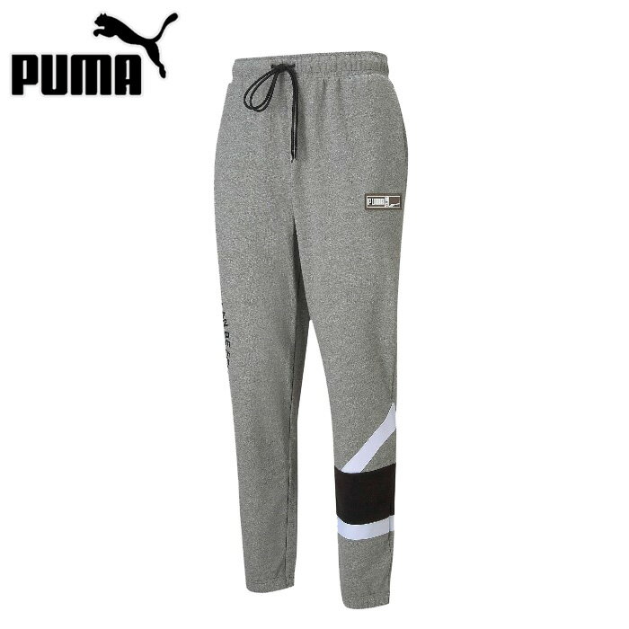 【最終値下げ価格】puma/プーマ バスケットボール パンツ [530514-03 フランチャイズニットパンツ] ロングパンツ_スウェット/2021SS NBA契約選手使用モデル【ネコポス不可】