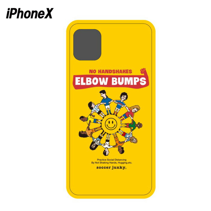 サッカージャンキー スマホケース メンズ Soccer_Junky/サッカージャンキー オールジャンル アクセサリー [sj20306-27 ELBOWBUMPSiPhoneXケース] ケース_スマホケース_iPhoneX 【ネコポス対応】