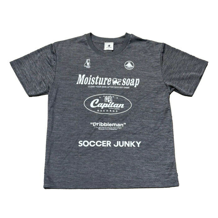 Soccer_Junky/サッカージャンキー サッカー/フットサル トップス [sj25a11-133 Moisture Soap ワークアウトTEE] トレーニングウェア_半袖_Tシャツ 【ネコポス対応】