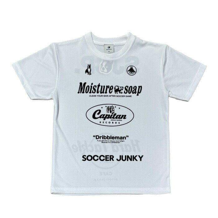 Soccer_Junky/サッカージャンキー サッカー/フットサル トップス [sj25a11-1 Moisture Soap ワークアウトTEE] トレーニングウェア_半袖_Tシャツ 【ネコポス対応】