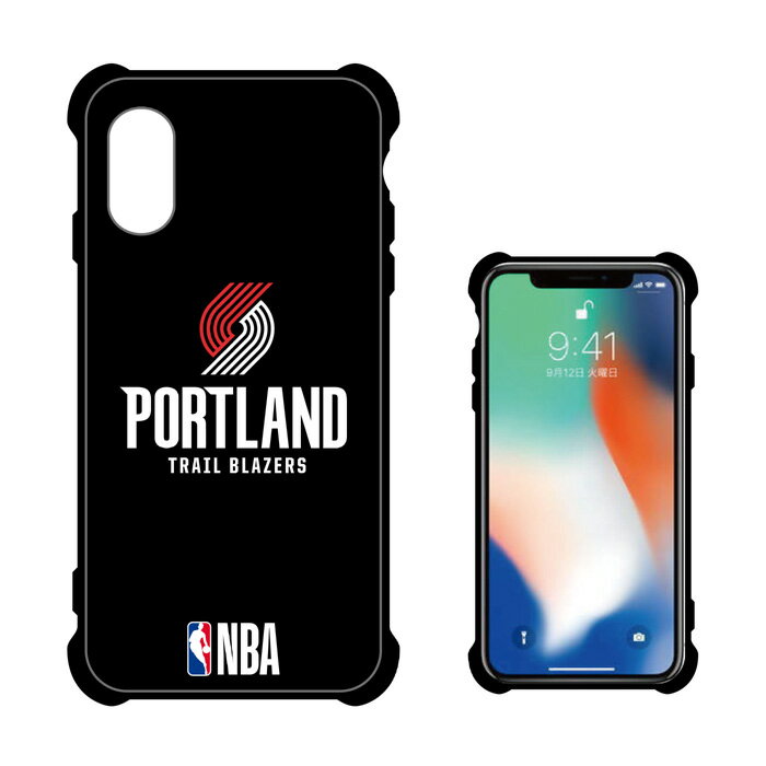 ジャスティス バスケットボール アクセサリー [nba33640 iPhoneX/XSハードカバー] ケース_NBA_iPhoneケース_iPhoneX_iPhoneXS_ポートランドトレイルブレイザーズ