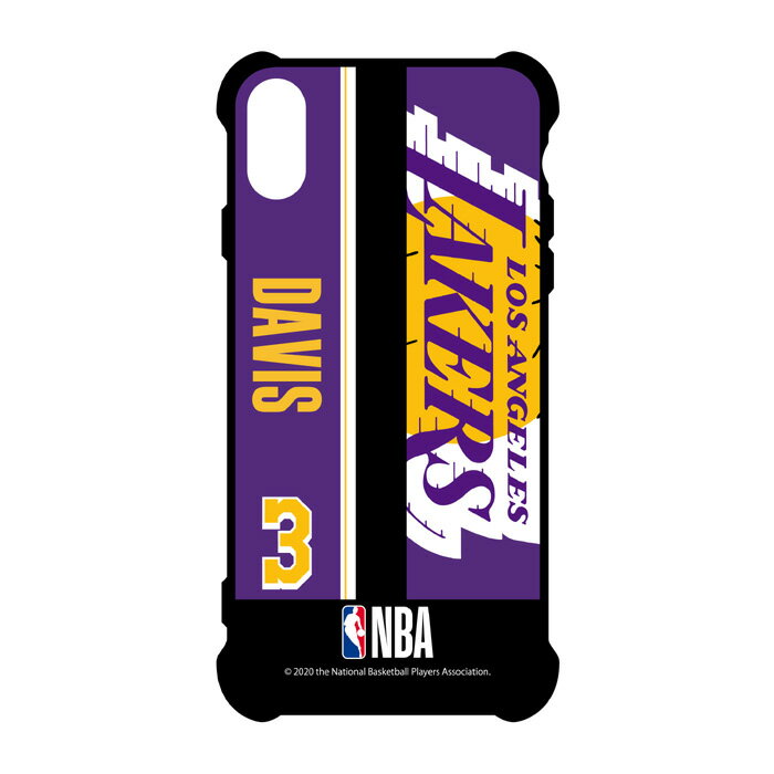 ジャスティス バスケットボール アクセサリー [nba34540 iPhoneX/XSハードカバー] ケース_NBA_iPhoneケース_iPhoneX_iPhoneXS_ロサンゼルスレイカーズ_アンソニーデイビス_Davis