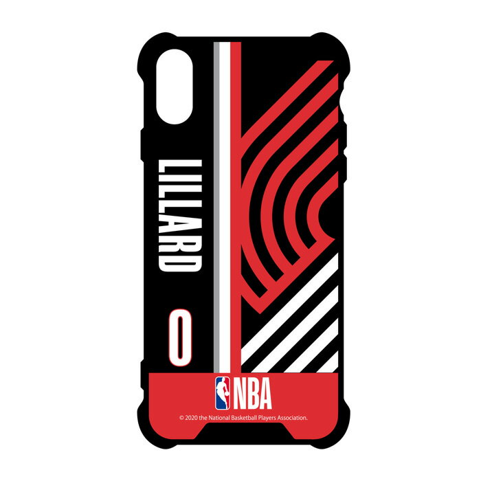 ジャスティス バスケットボール アクセサリー [nba34549 iPhoneX/XSハードカバー] ケース_NBA_iPhoneケース_iPhoneX_iPhoneXS_ポートランドトレイルブレイザーズ_ダミアンリラード