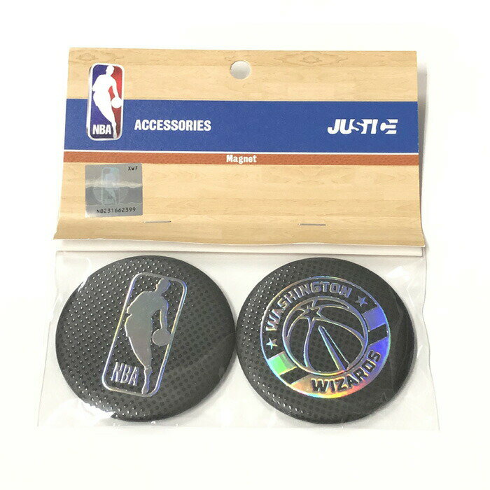 ジャスティス バスケットボール アクセサリー [nba35186 缶マグネットセット] NBA_磁石_マグネット_ワシントンウィザーズ【ネコポス対応】