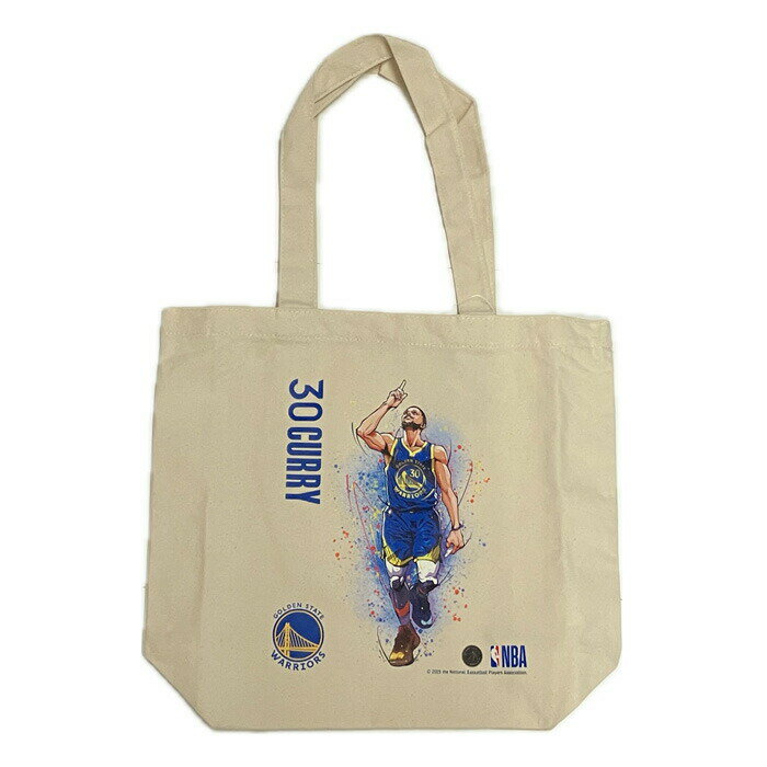 ジャスティス バスケットボール アクセサリー [nba87614 イラストキャンバストートバッグ] NBA_ゴールデンステイトウォリアーズ_トートバック 【ネコポス対応】