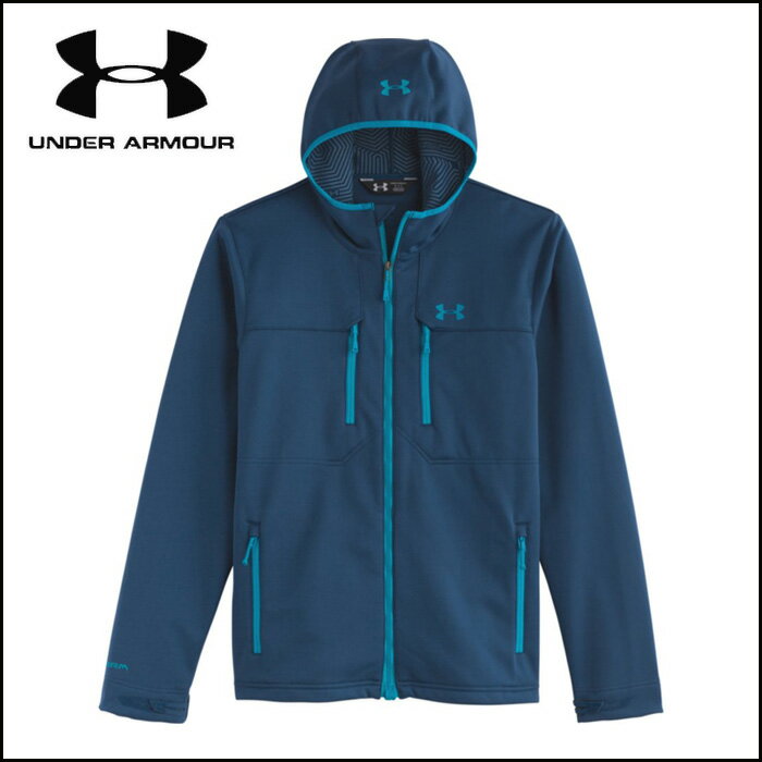 under_armour/アンダーアーマー トレーニング トップス [1246887-437 限定商品UA_Storm_ColdGear_Infrared_Hooded_Softershell] メンズ/ストーム_コールドギア_インフラレッド 【ネコポス不可能】