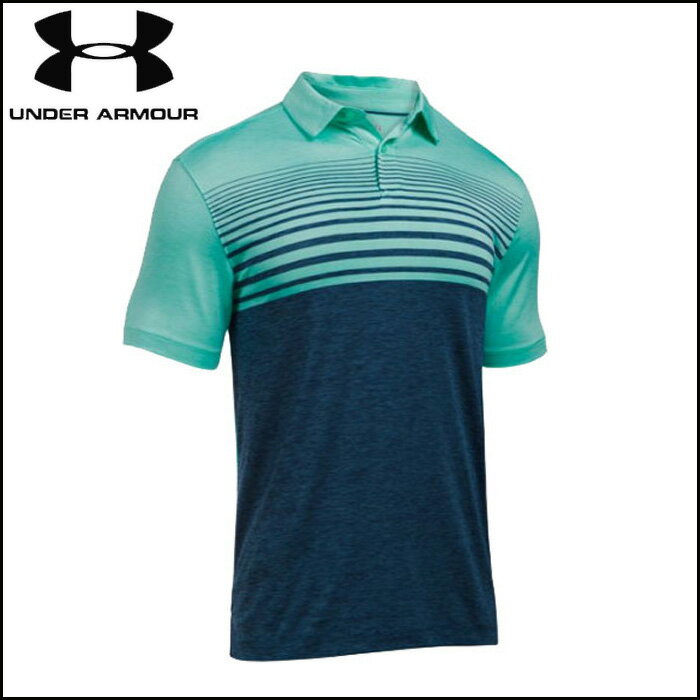 under_armour/アンダーアーマー ゴルフ トップス [1290147-343 UA_CoolSwitch_Putting_Upright_Polo_クールスイッチアップライトポロ] ポロシャツ_ビジネス_クールビズ 【ネコポス対応】