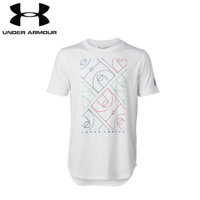 under_armour/アンダーアーマー バスケットボール トップス BOYS_ジュニアゆったりと着用するタイプ。柔らかな肌触りと吸汗速乾性を兼ね備えた定番ファブリック「テック」。汗による水分を素早く吸収、外部へ発散し、アスリートの身体を常にドライに保つ。イヤな臭いの原因となる細菌の増殖を抑制し、防臭効果を発揮。 HeatGear■生産国■■品質素材■ポリエステル100%■カラー■WHT送料別途ネコポス発送対応！全国一律350円でお届け。日時指定はできません。注文時に配送方法をネコポスで指定してください。詳しくは配送方法をご覧ください。under_armour/アンダーアーマー バスケットボール トップス UAテックTシャツ_Basketball_Court この商品の別色バリエーション