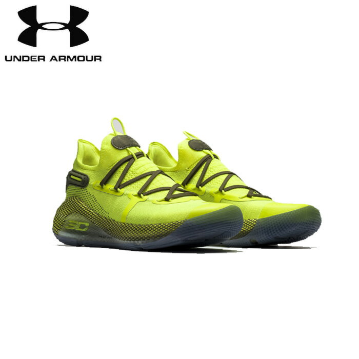 under_armour/アンダーアーマー バスケットボール バスケットシューズ バッシュ_curry_GSW/2019SSカリーは常に謙虚で、遊び心にあふれた人物だ。だが、その陽気で愉快な振る舞いの裏側には、根っからのいたずら好きの姿がある。&#8203; 大学時代、日本料理店にあった鯉のいる池に、チームメートとふざけて飛び込んだ。現行犯で見つかったカリーは、コーチから罰として給仕係を命じられた。このエピソードは、カリーのいたずら好きを象徴するエピソードとして、彼の家族や友人の間で語り継がれている。 鯉の鮮やかな色合い施したこのカラーウェイは、常に周囲を楽しませようとするカリーのいたずら心と、新たな始まりを表現している&#8203;。 再入荷の予定はございませんので、ご了承ください。■生産国■ベトナム■品質素材■《アッパー》　《アウトソール》■カラー■High-VisYellow/High-VisYellow/GuardianGreen送料別ネコポス不可：宅急便でご注文くださいunder_armour/アンダーアーマー バスケットボール バスケットシューズ UA_Curry_6_カリー6 この商品の色違いはございません