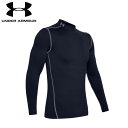 under_armour/アンダーアーマー トレーニング インナー 1265648-410 コールドギアアーマーモック 長袖インナー_コールドギア/2020FW 【ネコポス対応】