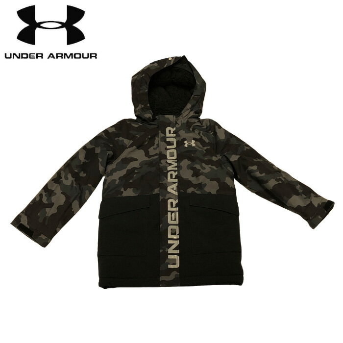 under_armour/アンダーアーマー トレーニング [1361214-001 PRINTEAGLEUPJACKET ] ジュニア_ジャージ_キッズ_ジャケット/2021FW 【ネコポス不可】