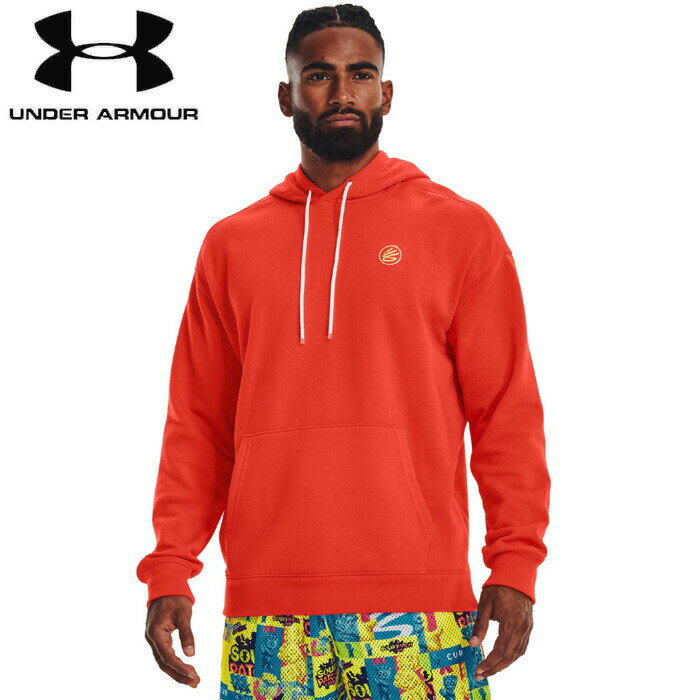 under_armour/アンダーアーマー バスケットボール トップス [1374314-860 カリーロングスリーブフーディー] ステフィンカリー_curry_サワーパッチキッズ_パーカー_フーディ/2022FW 【ネコポス不可】