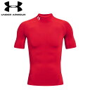 under_armour/アンダーアーマー トレーニング インナー [1372586-600 ヒートギアアーマーコンプレッションモックショートスリーブシャ..