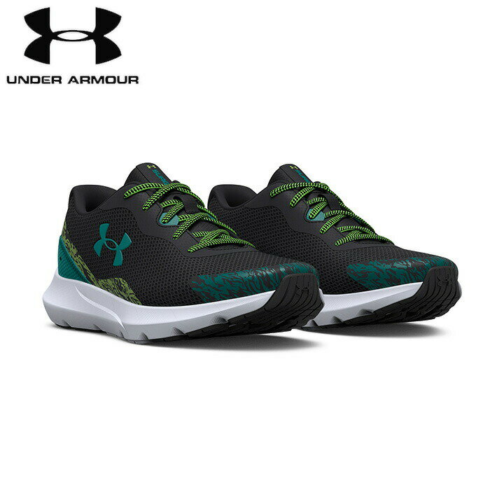 under_armour/アンダーアーマー ジョギング/ランニング シューズ [3024996-001 サージ3ワイルド] ランシュー_ランニング_ジム_キッズ_ジュニア_ユース/2022SS 【ネコポス不可】