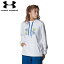 under_armour/アンダーアーマー トレーニング トップス [1381242-100 UAアーマーフリースビッグロゴプルオーバーフーディー] レディース_パーカー_スウェット/2023FW【ネコポス可】