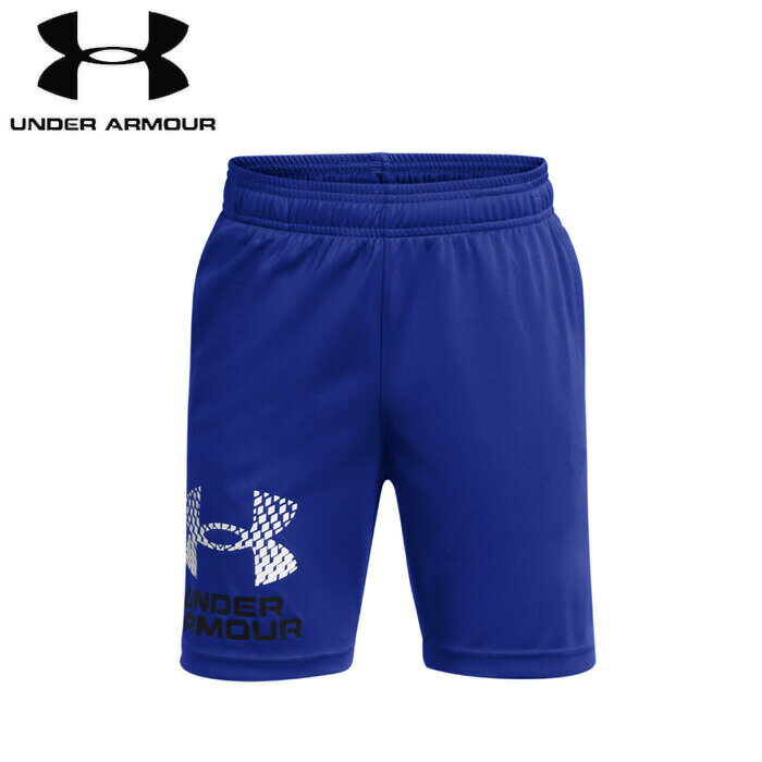 under_armour/アンダーアーマー トレーニング パンツ [1383333-400 UAテックロゴショーツ] ジュニア_ハーフパンツ_ショートパンツ 【ネコポス不可】