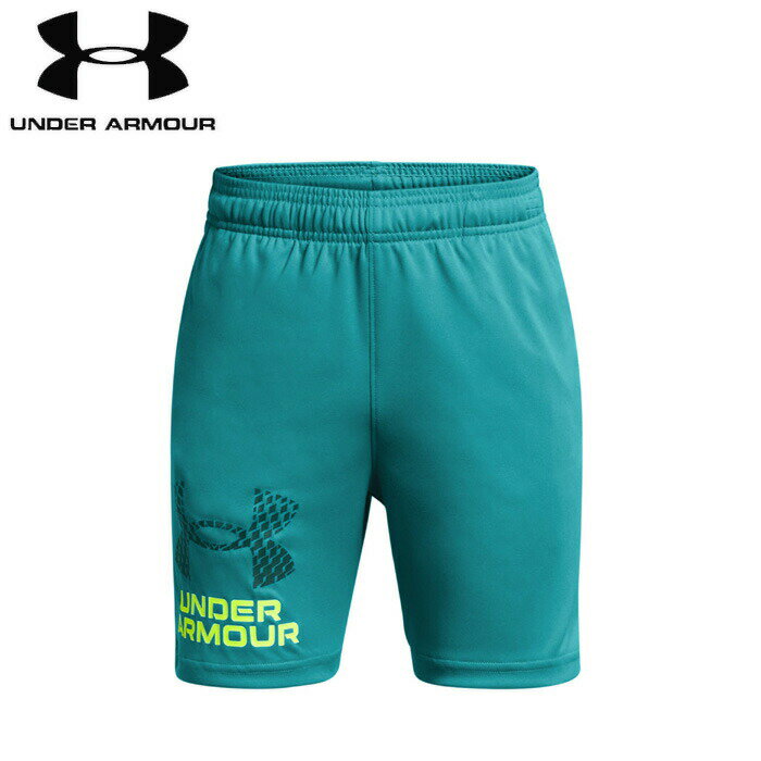 under_armour/アンダーアーマー トレーニング パンツ [1383333-464 UAテックロゴショーツ] ジュニア_ハーフパンツ_ショートパンツ 【ネコポス不可】