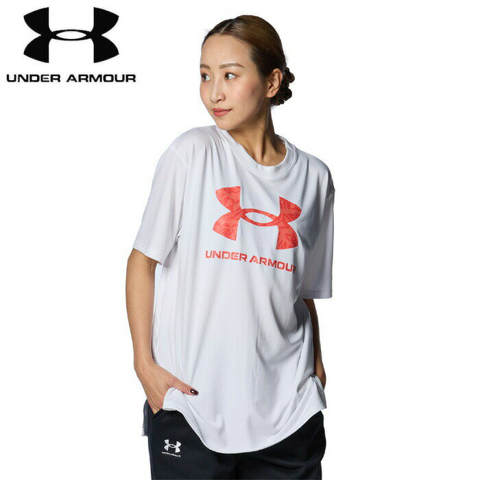 under_armour/アンダーアーマー トレーニング トップス [1384711-100 UAテックオーバーサイズショートスリーブTシャツ] 半袖_Tシャツ_ウイメンズ_女性用 【ネコポス対応】