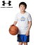 under_armour/アンダーアーマー バスケットボール トップス [1384727-100 カリーテックショートスリーブTシャツ] Tシャツ_半袖_カリー_ジュニア_キッズ/2024SS【ネコポス対応】