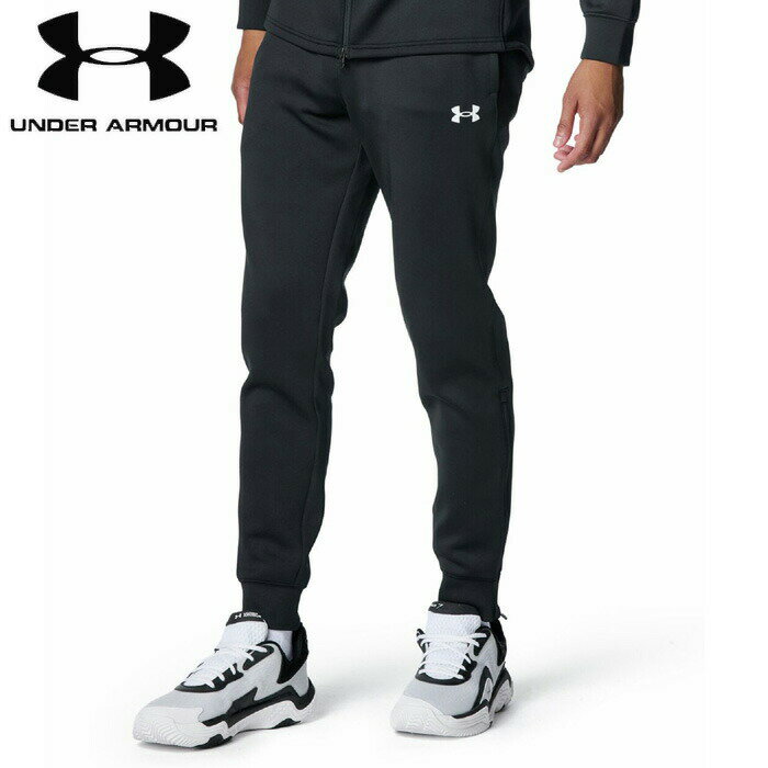 under_armour/アンダーアーマー バスケットボール パンツ [6007869-001 UAロングショット アーマーニット ジョガーパンツ] ロングパンツ 【ネコポス不可】