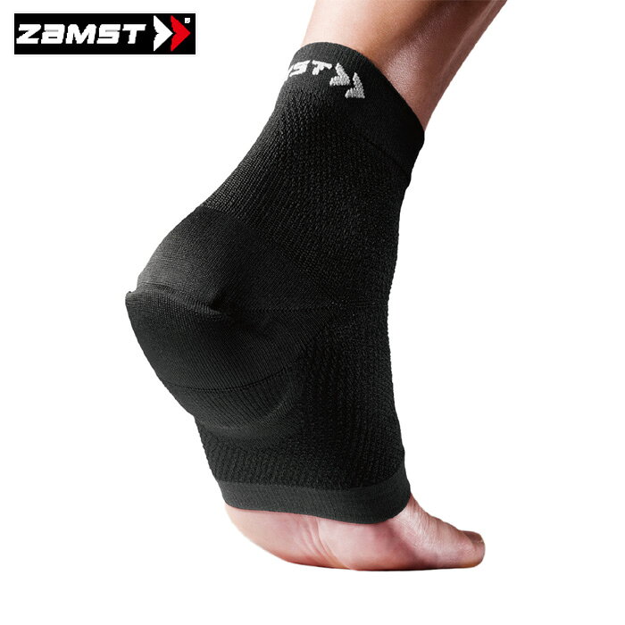 zamst/ザムスト オールジャンル サポーター かかと_足裏_サポーターソックスのように履くだけで！着脱が簡単！クッション性のあるパッドで、かかとへの衝撃を緩和します足裏部分のサポート設計で、足裏のアーチを支えます■生産国■日本■品質素材■繊維/ポリエステル、ナイロン、レーヨン、ポリウレタン繊維外/合成ゴム、クロロプレン、ポリウレタンzamst/ザムスト オールジャンル サポーター ヒールアーチサポーター