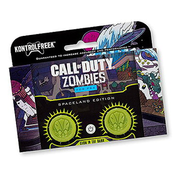 FPS Freek Call of Duty Zombies Spaceland Edition PS4 ライトグリーン【メール便のみ送料無料】暗闇で発光Playstation 4 コントロールフリーク ゾンビSpaceland Zombies用に作られた特別デザインKontrolFreek [並行輸入品]