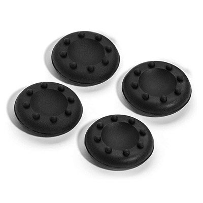 Trenro Gaming Thumb Grips PS4 ブラック 4個入りアナログキャップ 【メール便のみ送料無料】黒Playstation 4 PS4 XBOX ONE コントローラーエイム力を向上 スリップを防止※代引き・ニッセン後払いできません