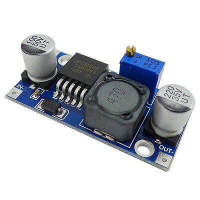 DC-DC降圧コンバーター LM2596S 3A DC-DC 1.25V-35V電源モジュール【メー ...