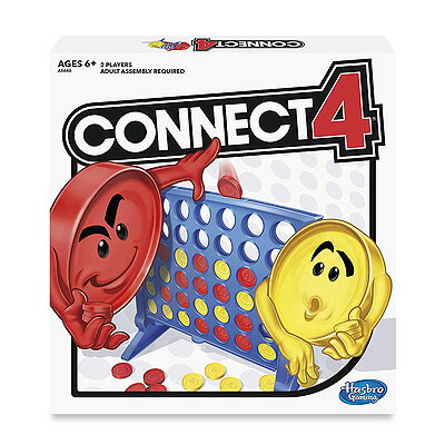 Connect 4 Game コネクト4ゲーム Hasbro【送料無料】並行輸入品 2人用4枚のディ ...