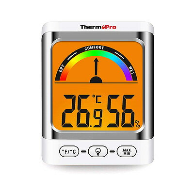 ThermoProデジタル湿度計TP52