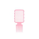 アフロコーム ダーティブレイドコーム アフロ タイプ スクエア タイプE ピンク ツイスト ネット コームカーリー ヘアコーム 理髪 コーム簡易包装 アフロ カール コイル ドレッドヘア ヘアフォークコーム 耐摩耗性 耐熱性