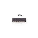 PS2 < 18ピン > ソケットコネクター 18PIN ソケット コネクタ 修理 交換部品※フィルム ( SA1Q42A )は別売り PS2 コントローラ用【定形外郵便のみ送料無料】 ドライバーは付属無し 説明書無しソケットコネクタのみとなります