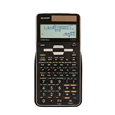 SHARP EL-W516TBSL 16 ؿ ֥å  С WriteView 4ɽ 㡼 ͹ؤΤ̵۱Ѹɽʳط׻ ؿ 緿LCDǥץ쥤ӡ顼ϥ֥åɶưSharp EL-W516TBSL Scientific Calculator