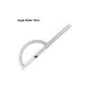 角度計 ゴニオメーター 定規 ツール < タイプH > ステンレス 15cm ポケット角度計 プラスチック角度計 1度刻み 180度 【定形外郵便のみ送料無料】...