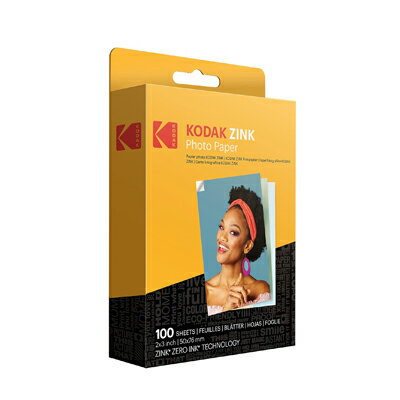 楽天くまたんの店　楽天市場店KODAK Zink ポラロイド フォトペーパー 100枚 【定形外郵便のみ送料無料】2x3インチ コダック Zink KODAK 2 