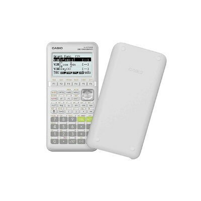 CASIO FX-9750GIII ホワイト (※輸入品のため 電池別売)カシオ FX-9750G GIII-WE バッテリ駆動 USB接続 電卓 グラフ電卓 大型ディスプレイ【定形外郵便のみ送料無料】※電池別売りGraphing Calculator並行輸入品