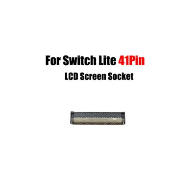 Nintendo Switch lite LCDディスプレイリボンケーブル ラッチ 1個 ＜41pin＞ fpcコネクタ 修理 交換 NS 交換部品 修理部品 修復ツール 【定形外郵便のみ送料無料】修理ニンテンドースイッチ 任天堂 ドライバーは付属しません。説明書無し