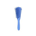ヘアマッサージ ブラシ トリートメント コーム ブルー頭皮マッサージ ヘアケア バス ブラシ カーリー デタングラーブラシ ヘアブラシ乾いた髪も濡れた髪もブラッシングOK 頭皮 に フィットシャンプーブラシ プラスチック製【定形外郵便のみ送料無料】