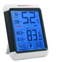 デジタル湿度計 TP55 【英語表記】 2個セット 【訳あり:箱無し】ThermoPro TP-55【メール便のみ送料無料】置き掛け両用タイプ マグネット付バッ...
